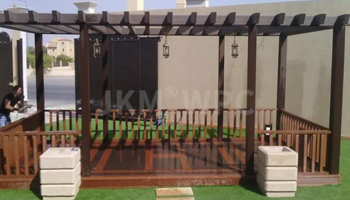 How to arrange the wood-plastic flooring after it arrives on site, and the precautions for later maintenance